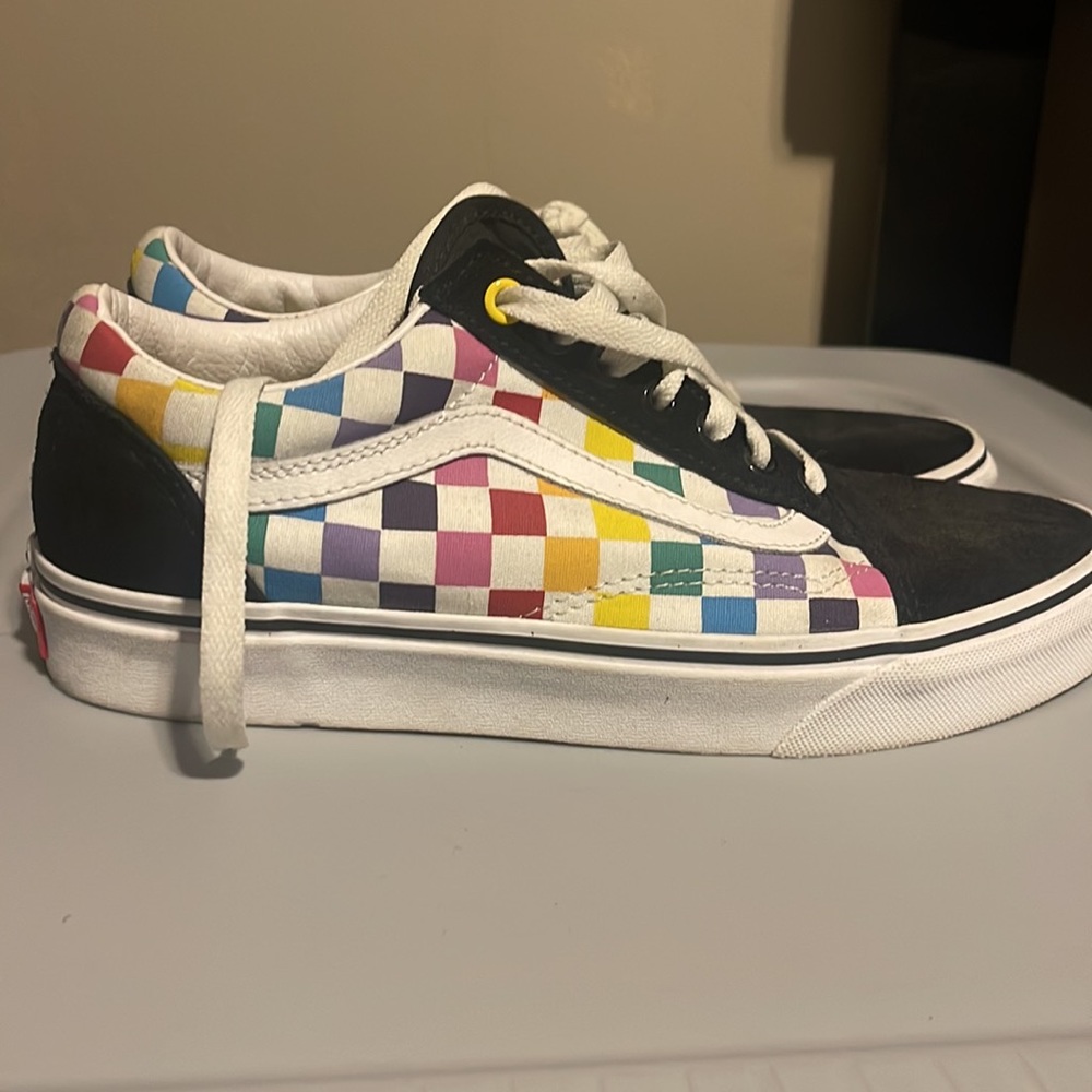 Vans Rainbow Chex Old Skool Sneakers